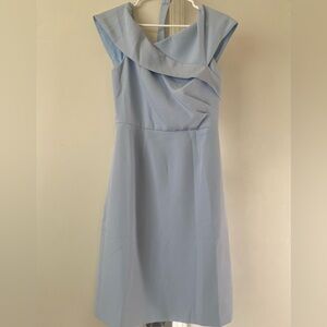 MOTF Light Blue Draped Dress